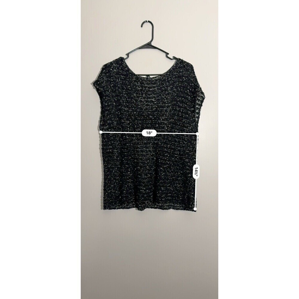 Eileen Fisher Loose Knit Italian Yarn Sweater Corpcore wear to work preppy basic - Picture 2 of 5